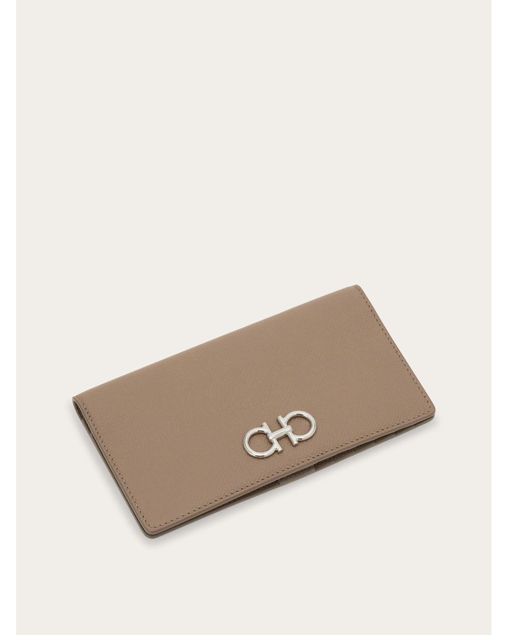 Ferragamo Brown Gancini Wallet