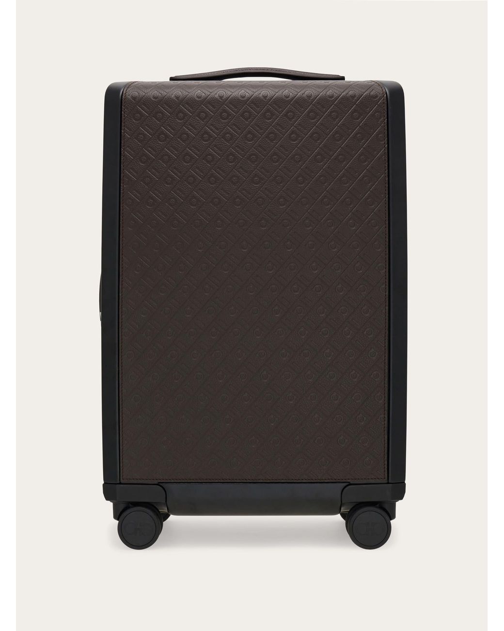 Uomo Trolley Monogram di Ferragamo in Black da Uomo