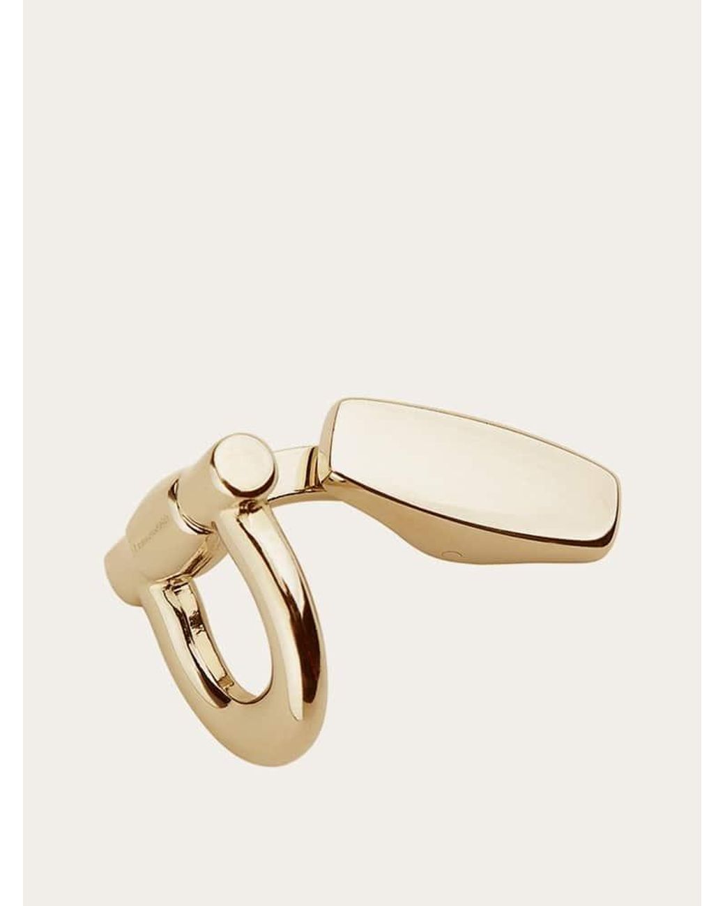 Ferragamo Natural Gancini Cufflinks for men