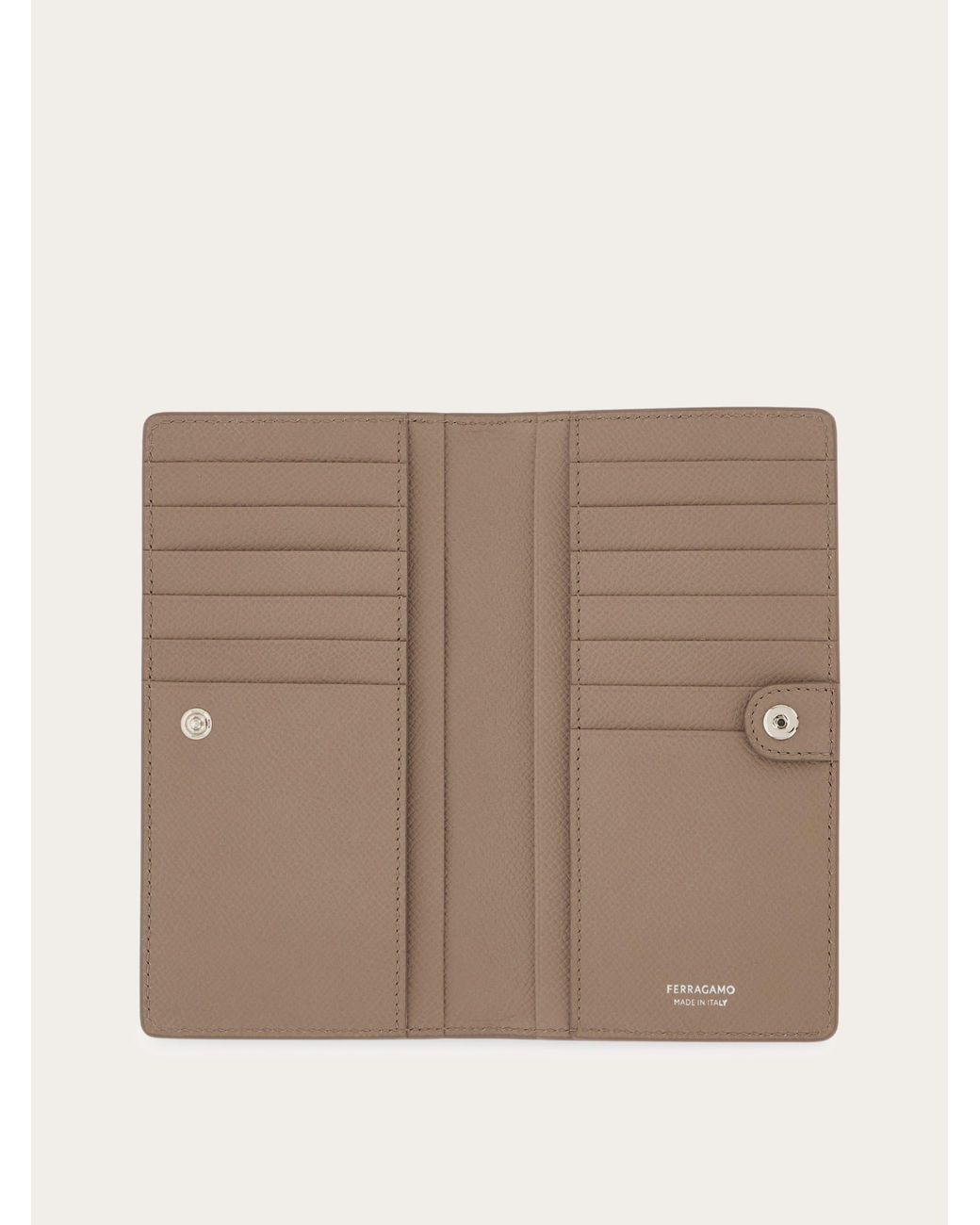 Ferragamo Brown Gancini Wallet