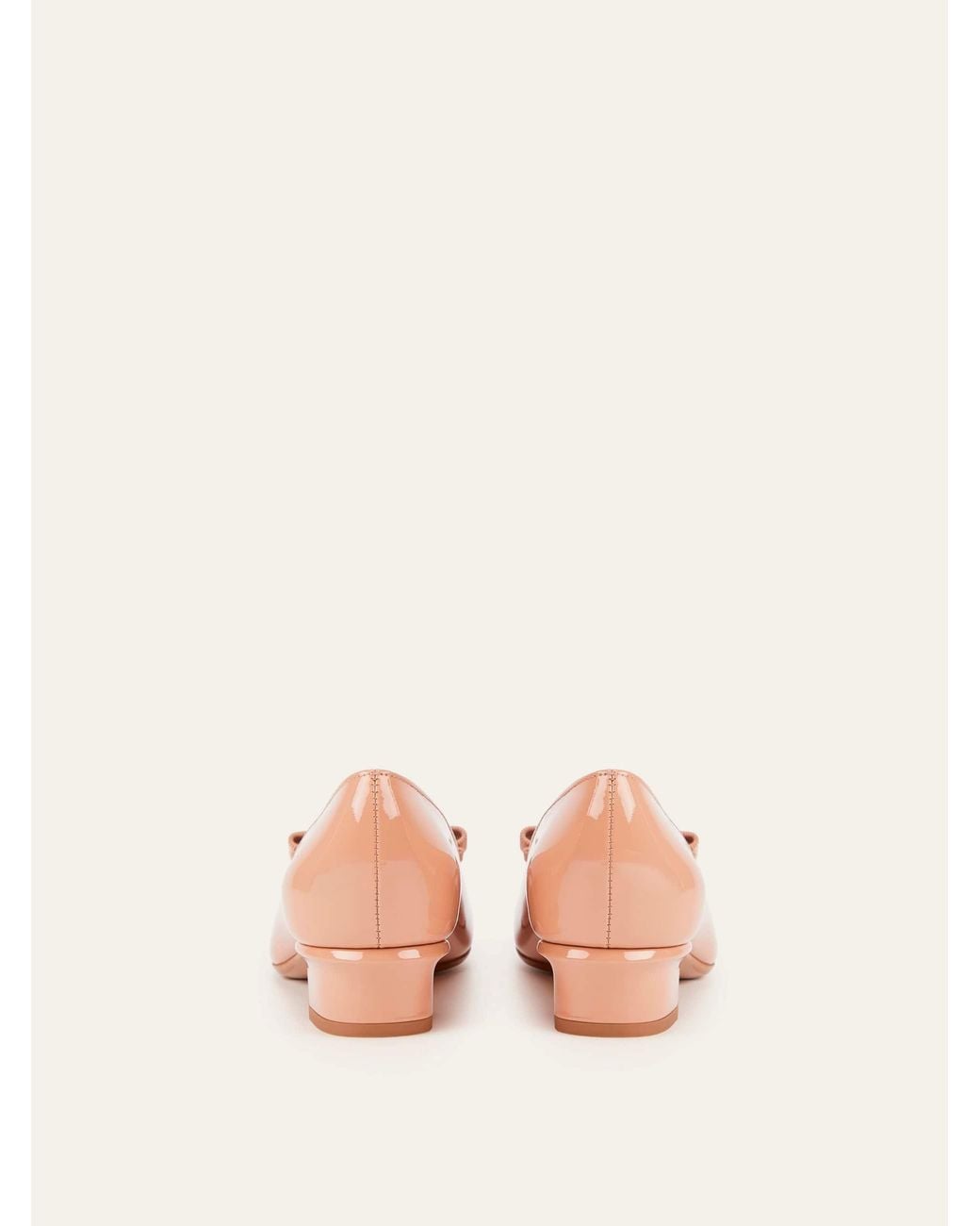 Ferragamo Pink Vara Pump .5