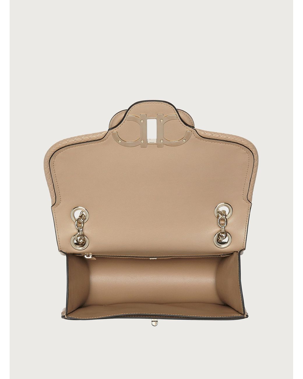 Gancini hot sale flap bag