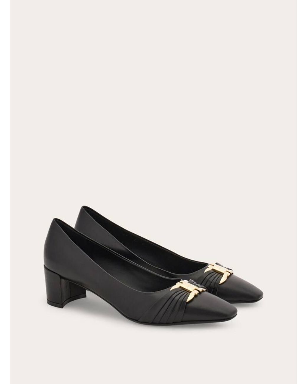 Ferragamo Multicolor Gancini Ornament Pump
