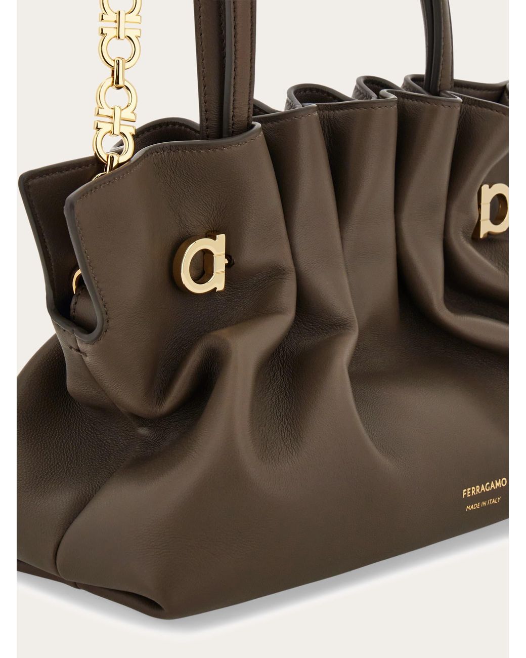 Ferragamo Natural Soft-Bag (S)