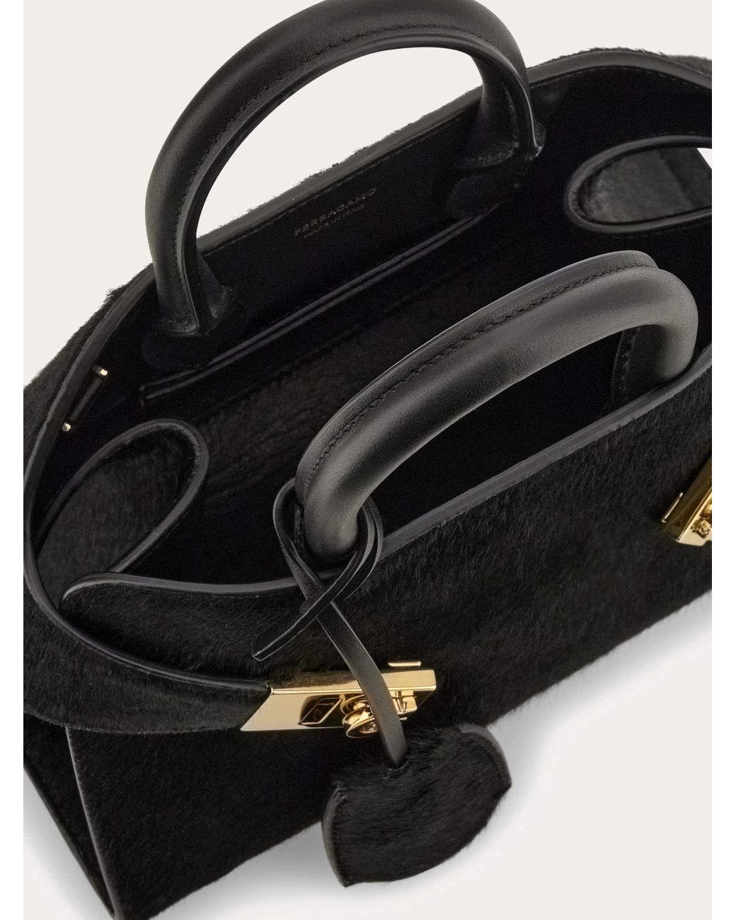 Ferragamo Blue Hug Handbag (Xs)