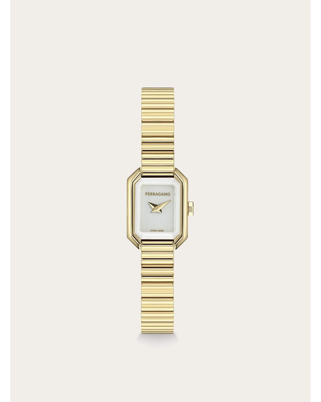 Ferragamo Metallic Crystal Petite Watch