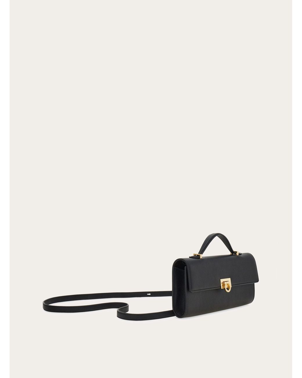 Ferragamo Black Sofia Mini Bag