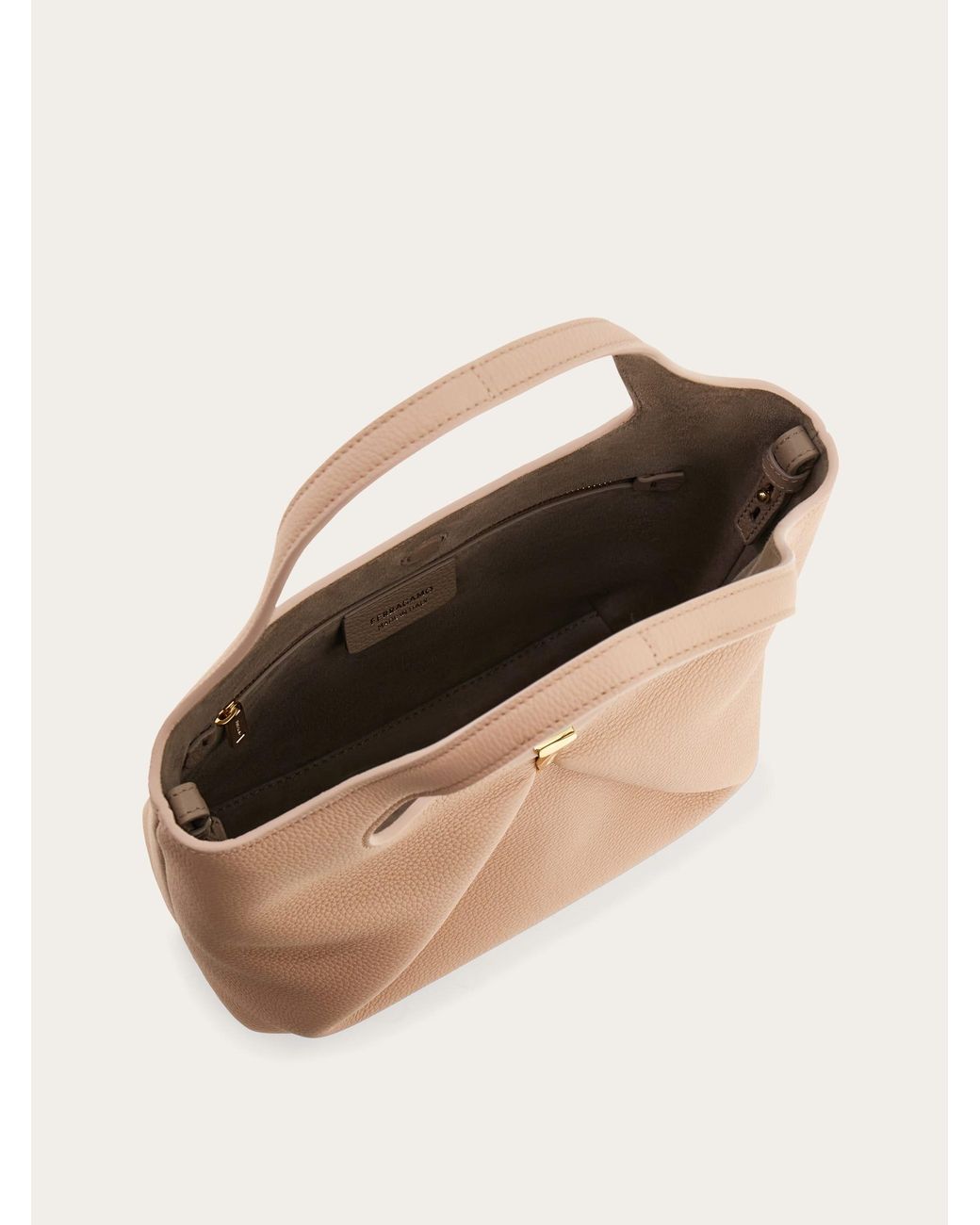 Ferragamo Natural Bow Tote Bag (S)
