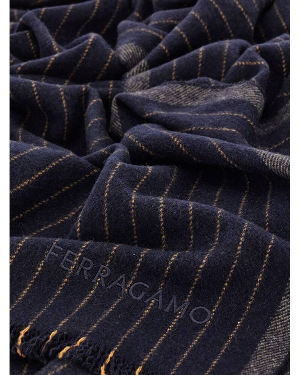 Uomo Sciarpa di Ferragamo in Blue da Uomo