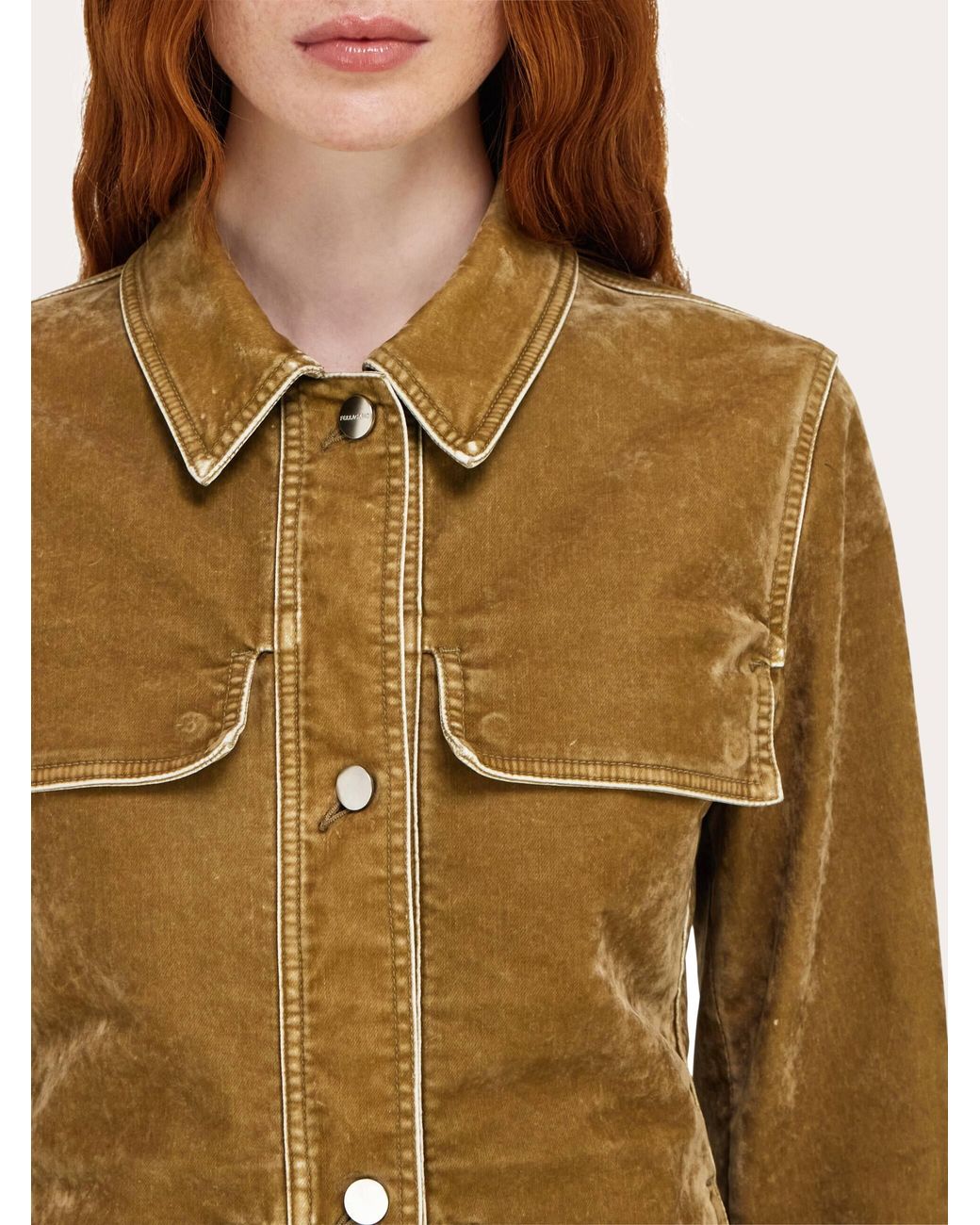 Ferragamo Natural Damen Work Jacket