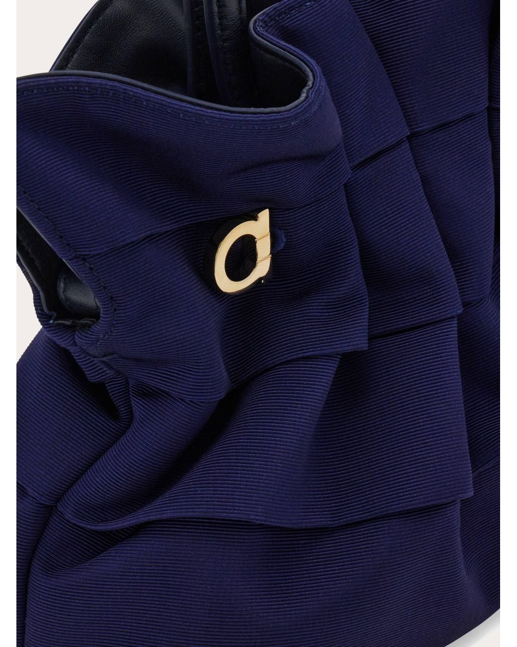 Ferragamo Blue Soft-Bag (S)