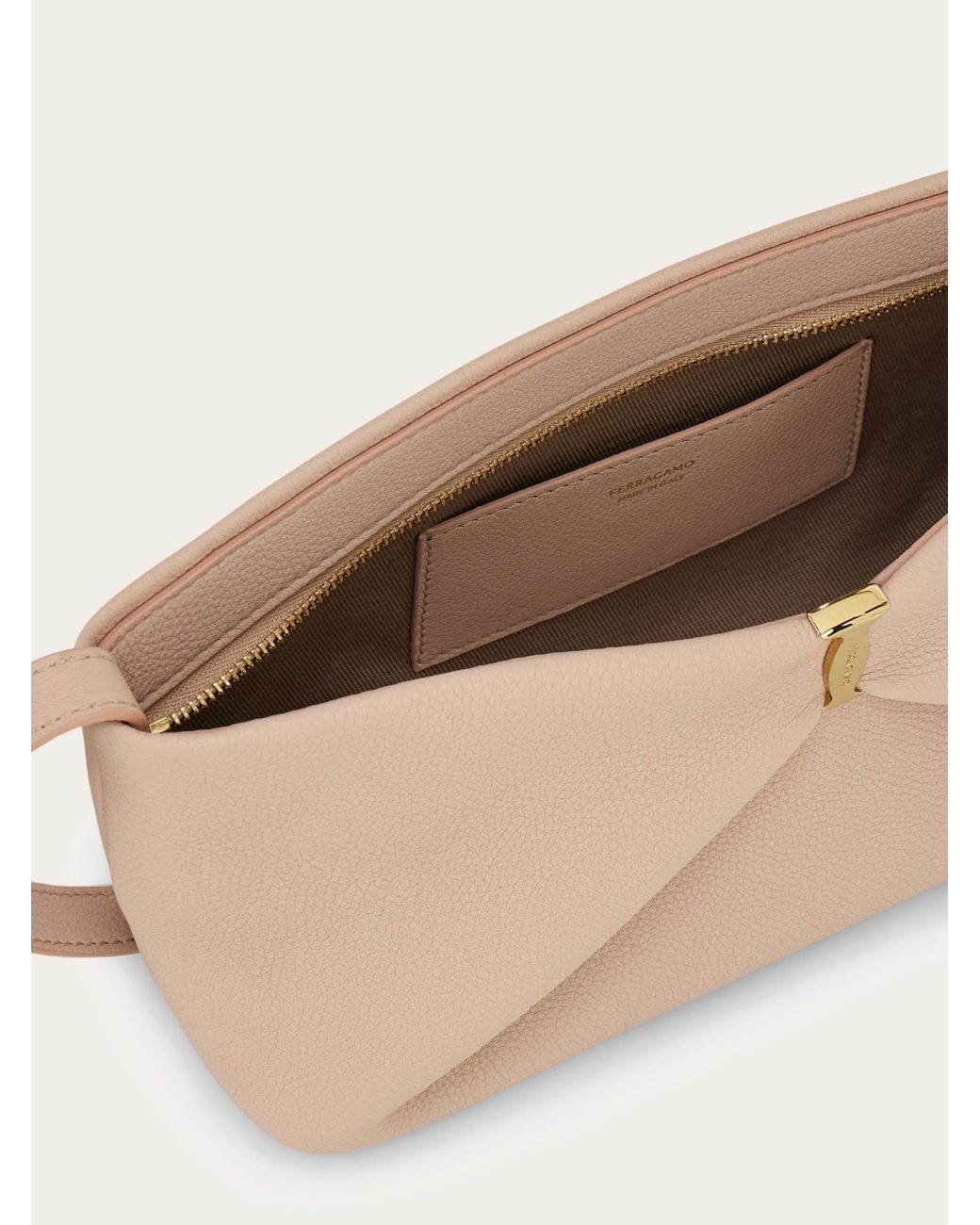 Ferragamo Natural Oversized Bow Mini Bag