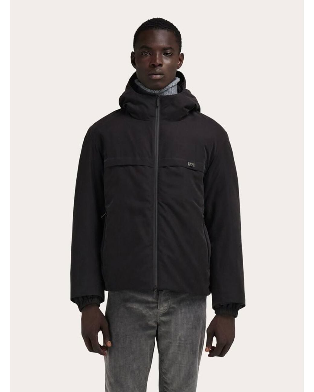 Ferragamo Black Sporty Blouson for men