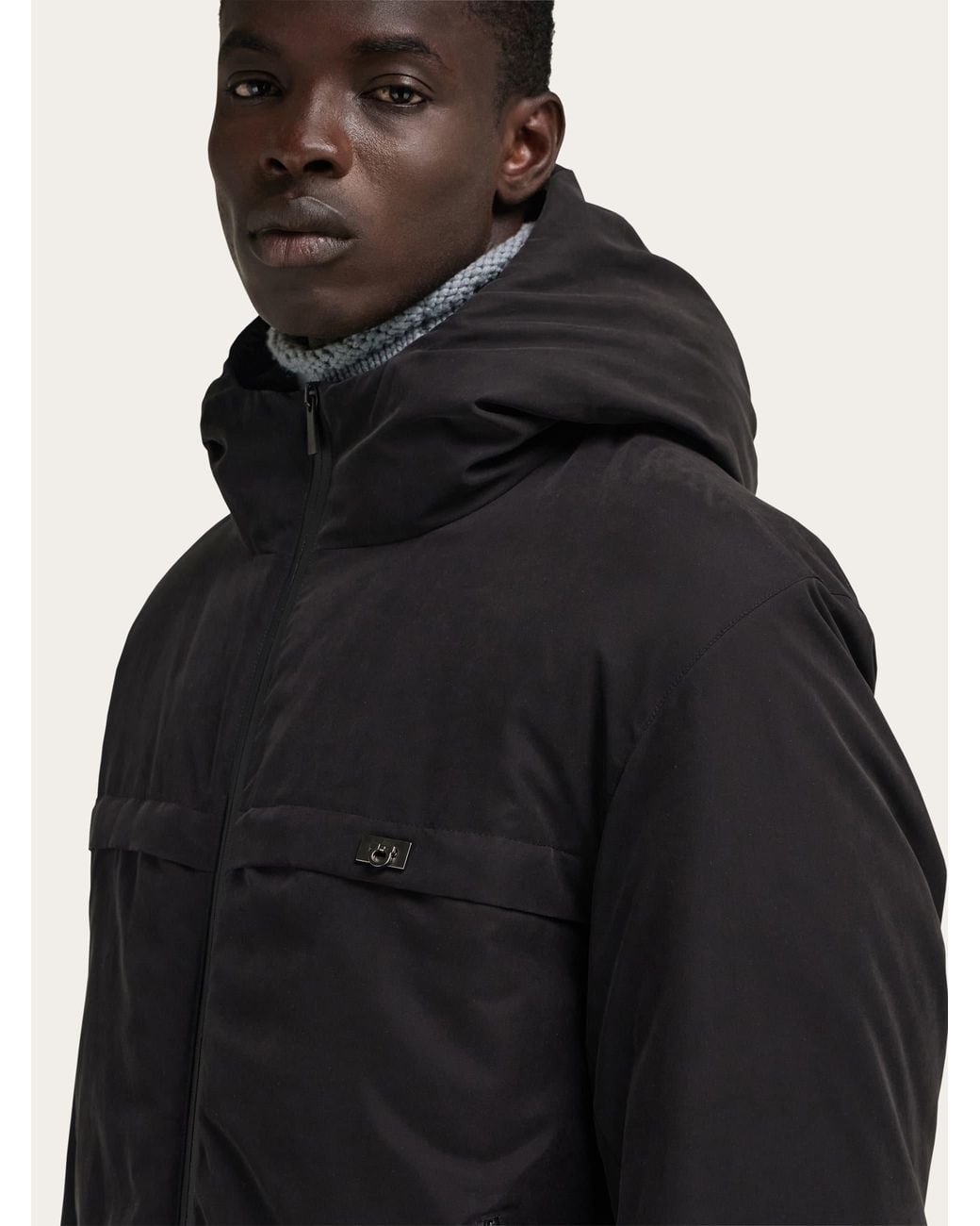 Ferragamo Black Sporty Blouson for men