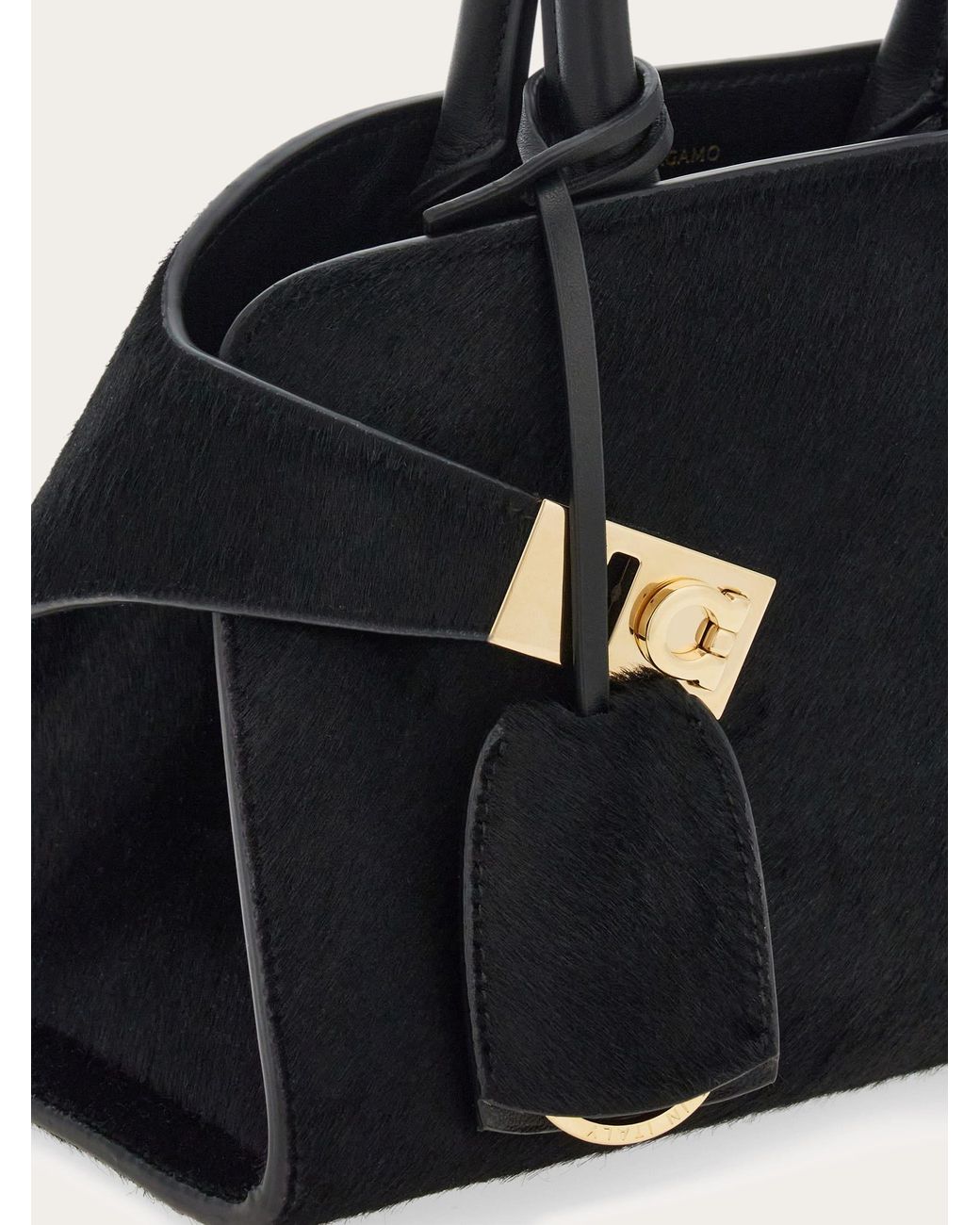 Ferragamo Blue Hug Handbag (Xs)