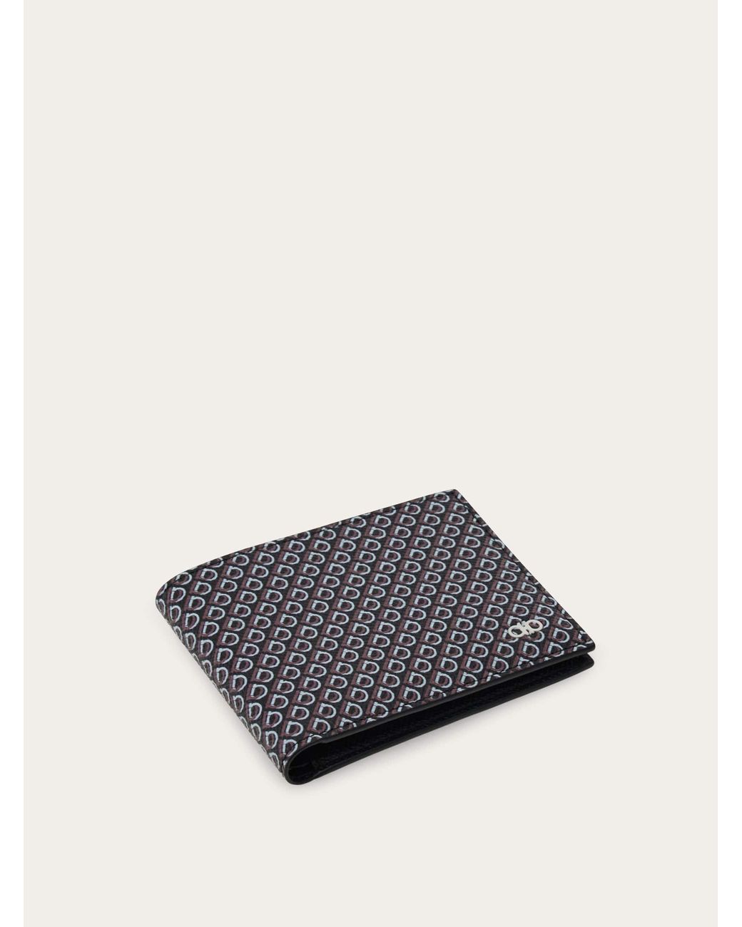 Ferragamo White Gancini Wallet for men