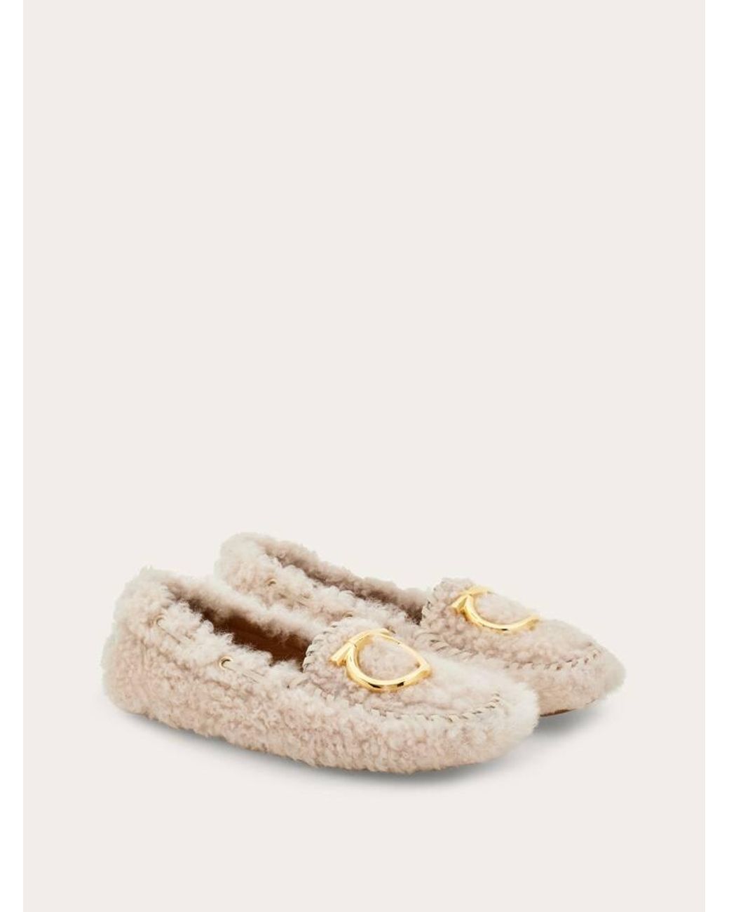 Ferragamo Natural Maxi Gancini Driver