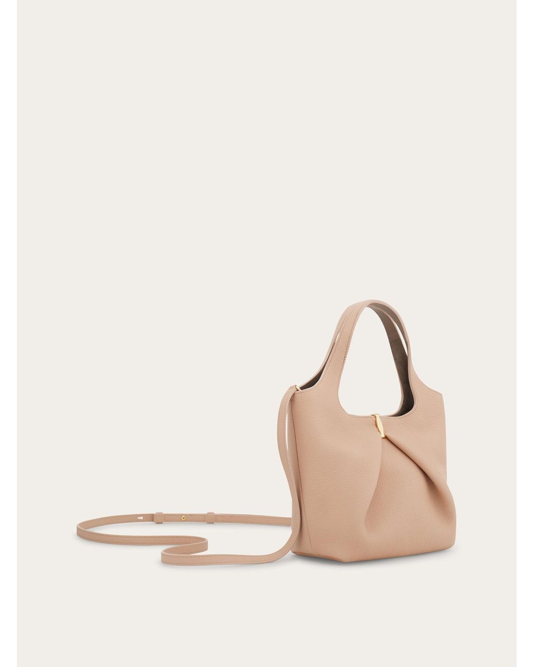 Ferragamo Natural Bow Tote Bag (S)