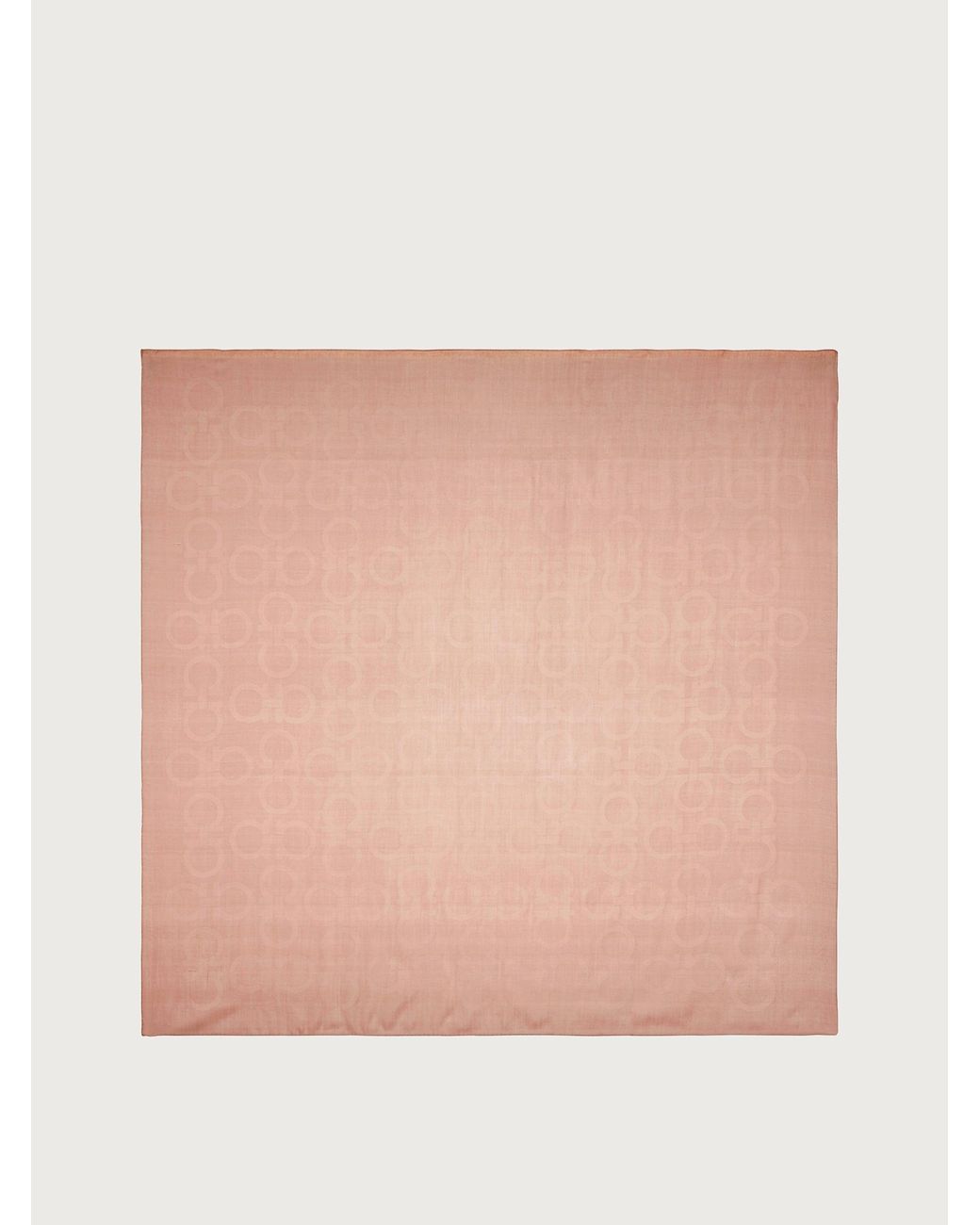 Ferragamo Cashmere Gancini Shawl in Grey (Gray) - Lyst