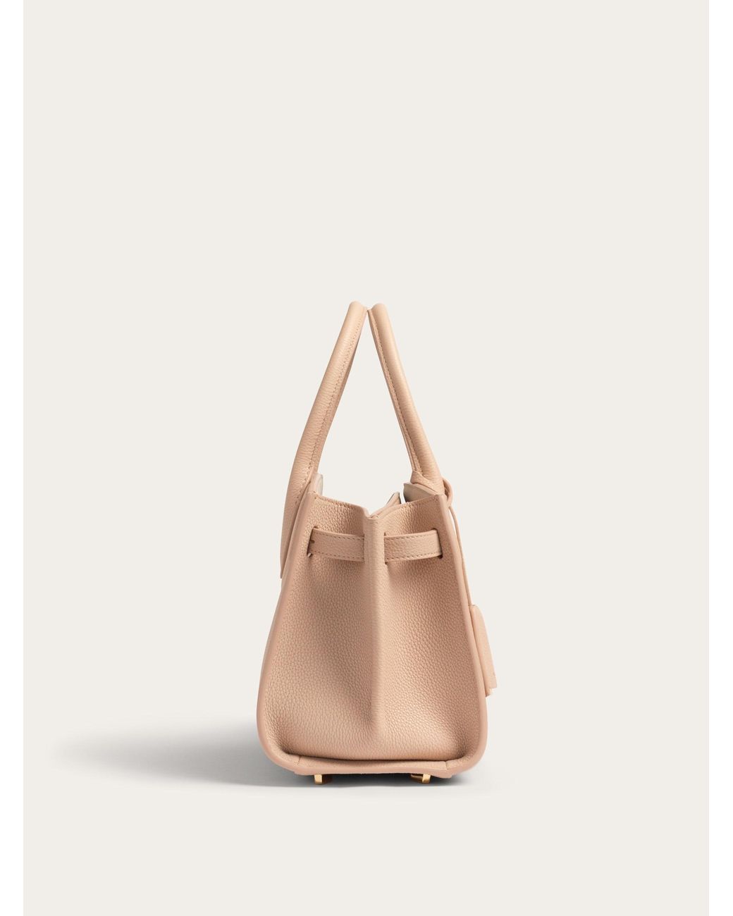 Ferragamo Natural New Studio Soft Bag (M)
