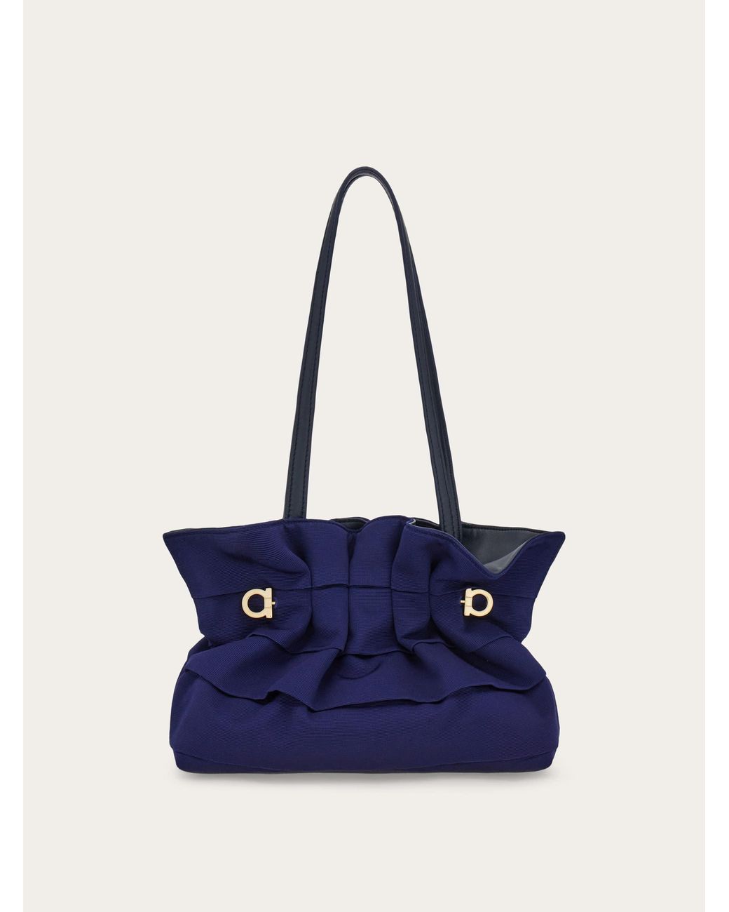 Ferragamo Blue Soft-Bag (S)