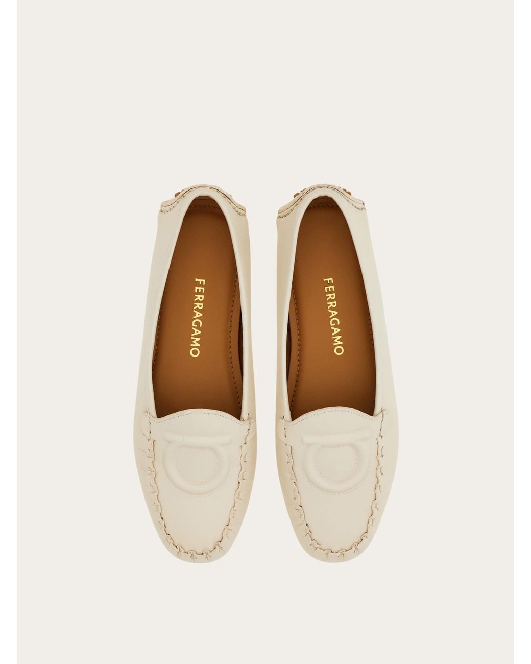 Ferragamo Natural Gancini Detail Driver .5