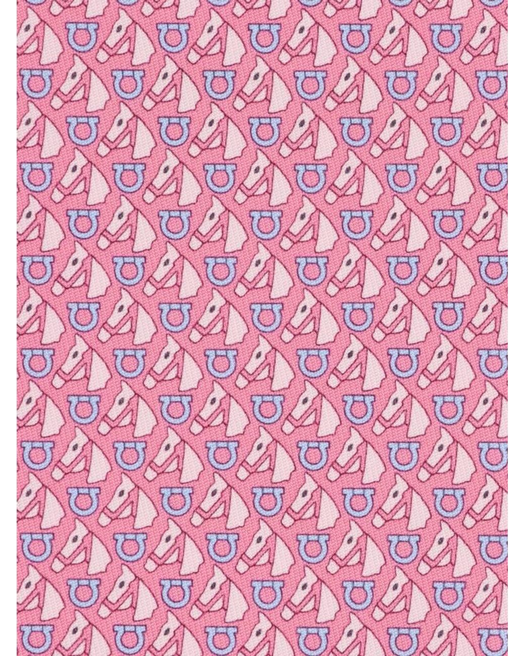 Uomo Cravatta di Ferragamo in Pink da Uomo