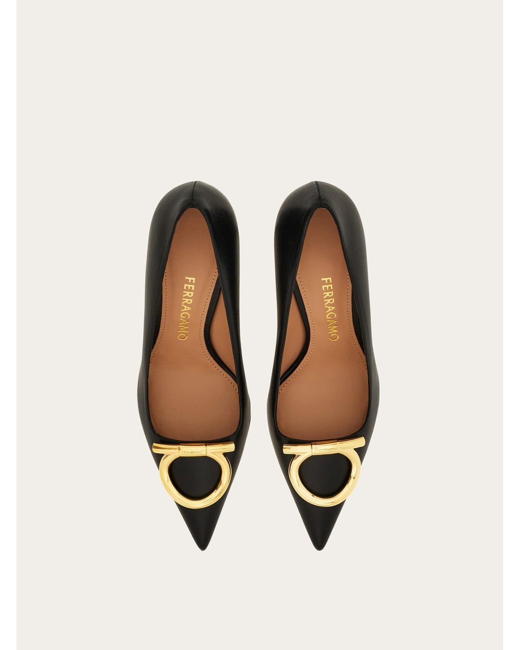 Ferragamo Multicolor Maxi Gancini Pump .5