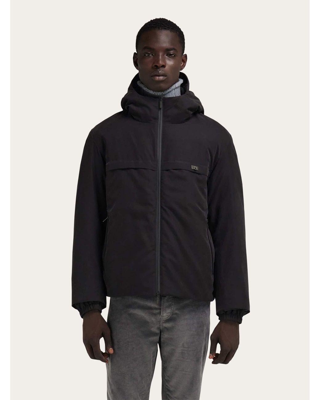 Ferragamo Black Sporty Blouson for men