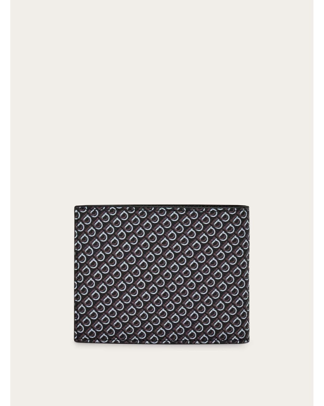 Ferragamo White Gancini Wallet for men