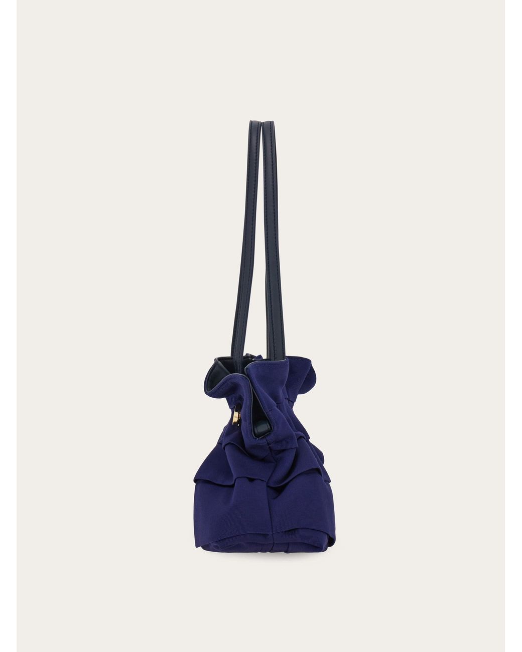 Ferragamo Blue Soft-Bag (S)