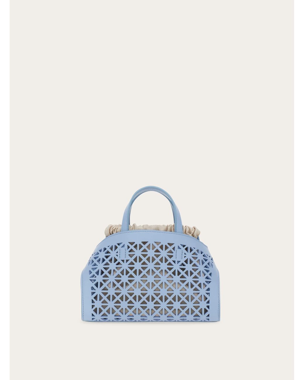 Ferragamo Blue Hug Handbag (Xs)