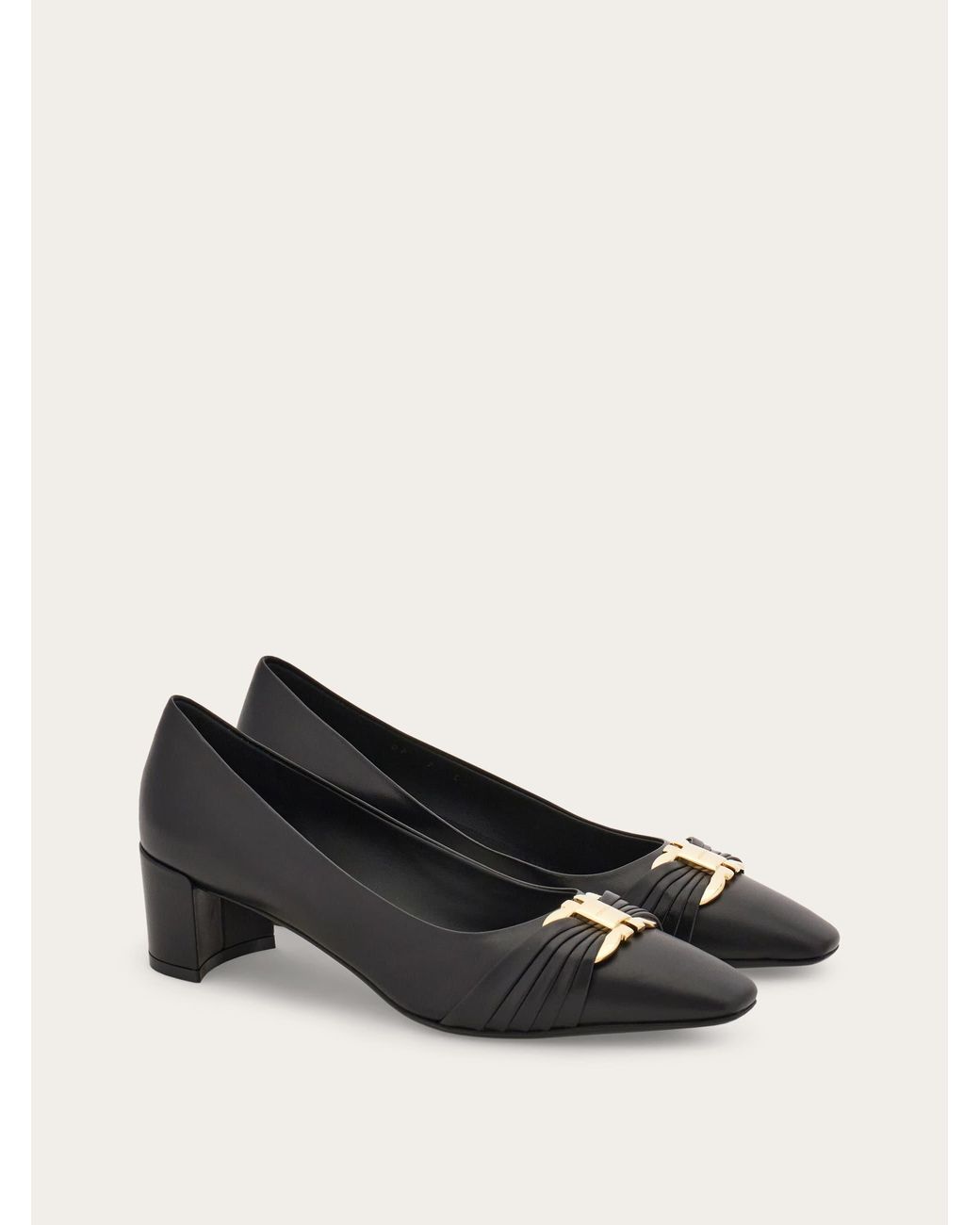 Ferragamo Multicolor Gancini Ornament Pump