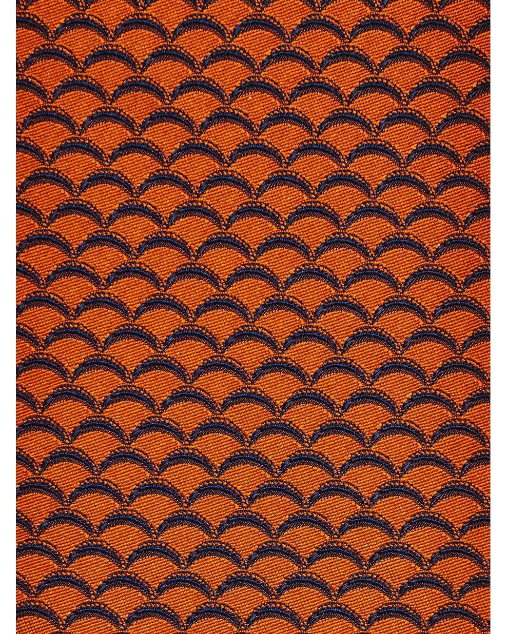 Ferragamo Red Archi Print Silk Tie for men