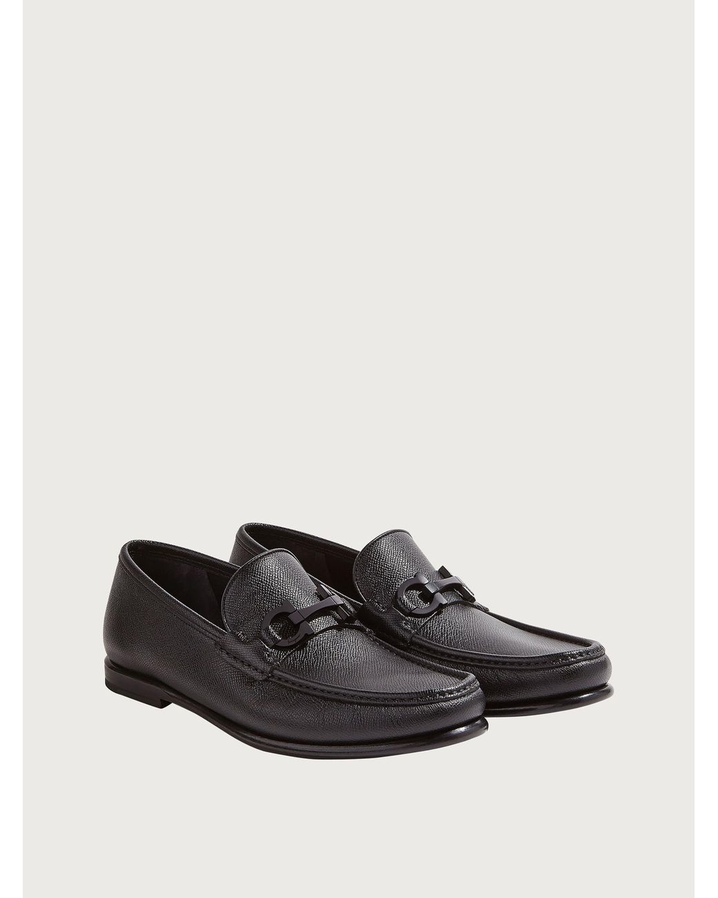 gancini moccasin black