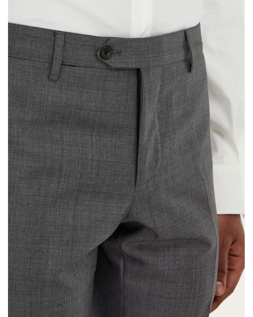 Ferragamo Blue Check Suit In Wool for men