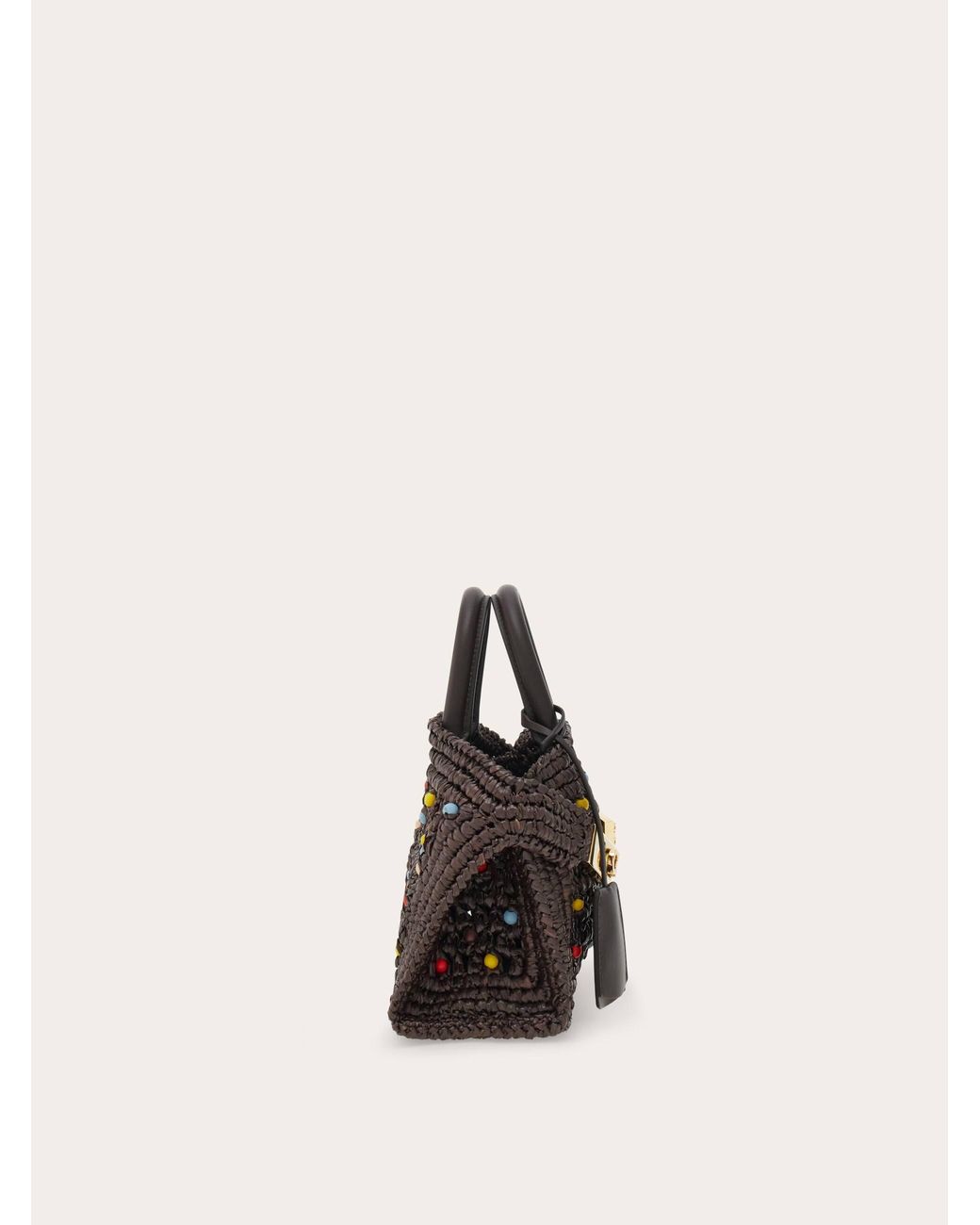 Ferragamo Brown Hug Handbag (S)