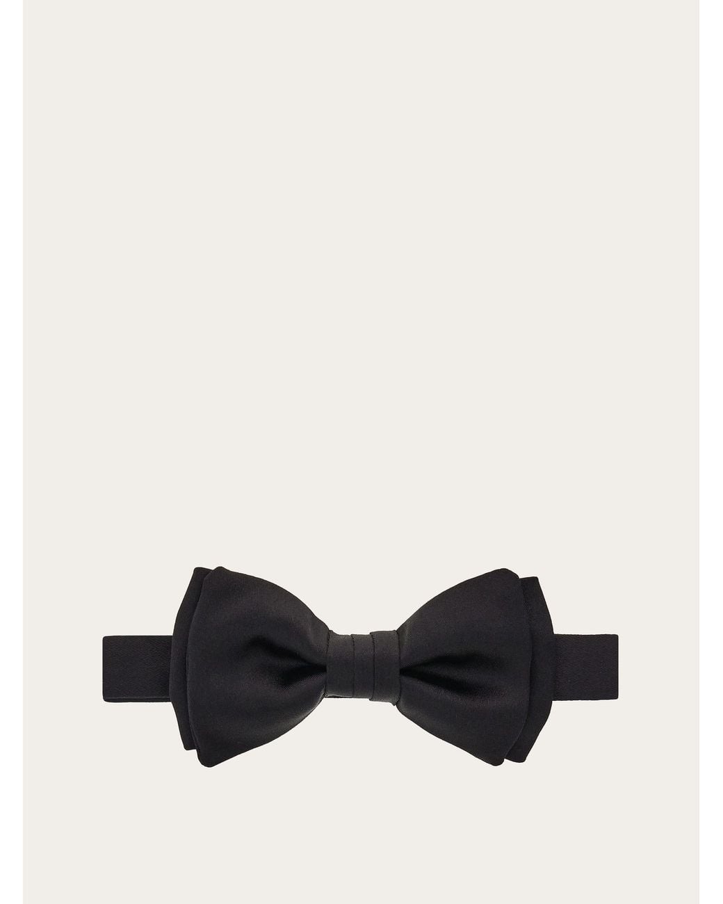 Papillon di Ferragamo in Black da Uomo