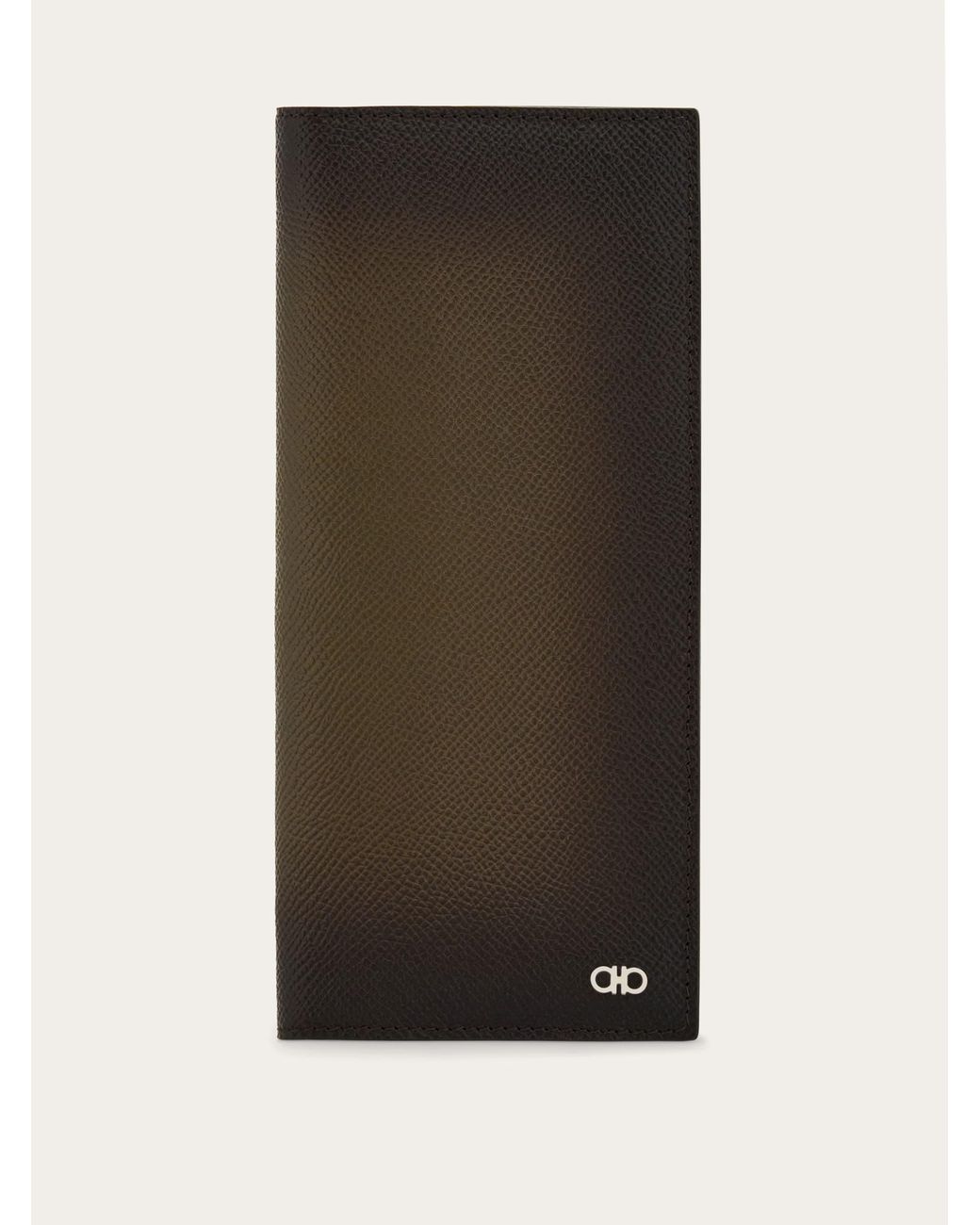 Ferragamo Green Gancini Organizer Wallet for men