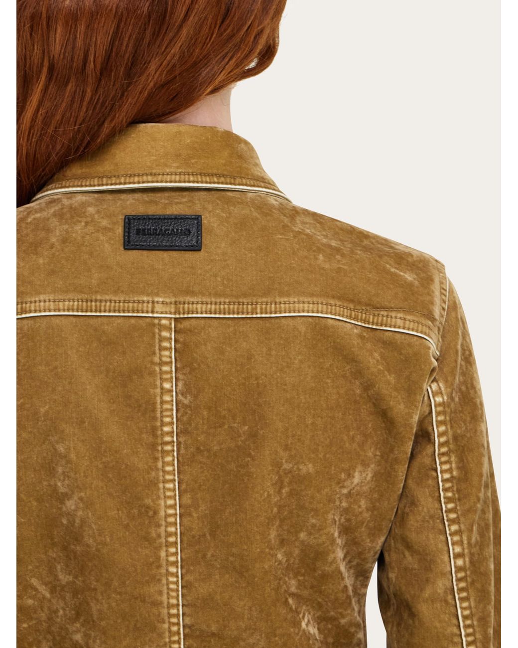 Ferragamo Natural Damen Work Jacket