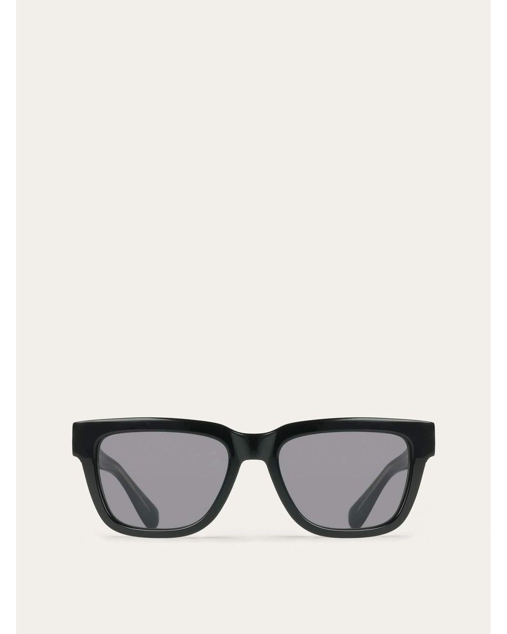 Ferragamo Gray Square Frame Sunglasses