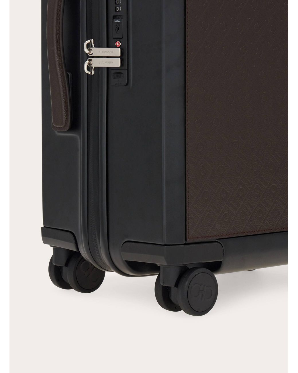Uomo Trolley Monogram di Ferragamo in Black da Uomo