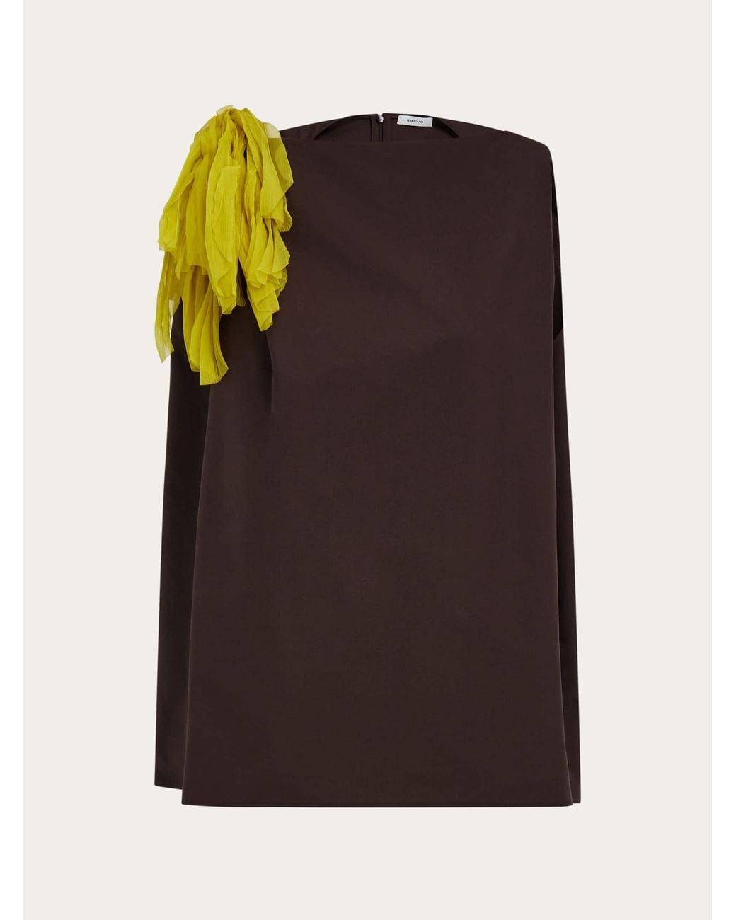 Ferragamo Black Sleeveless Top