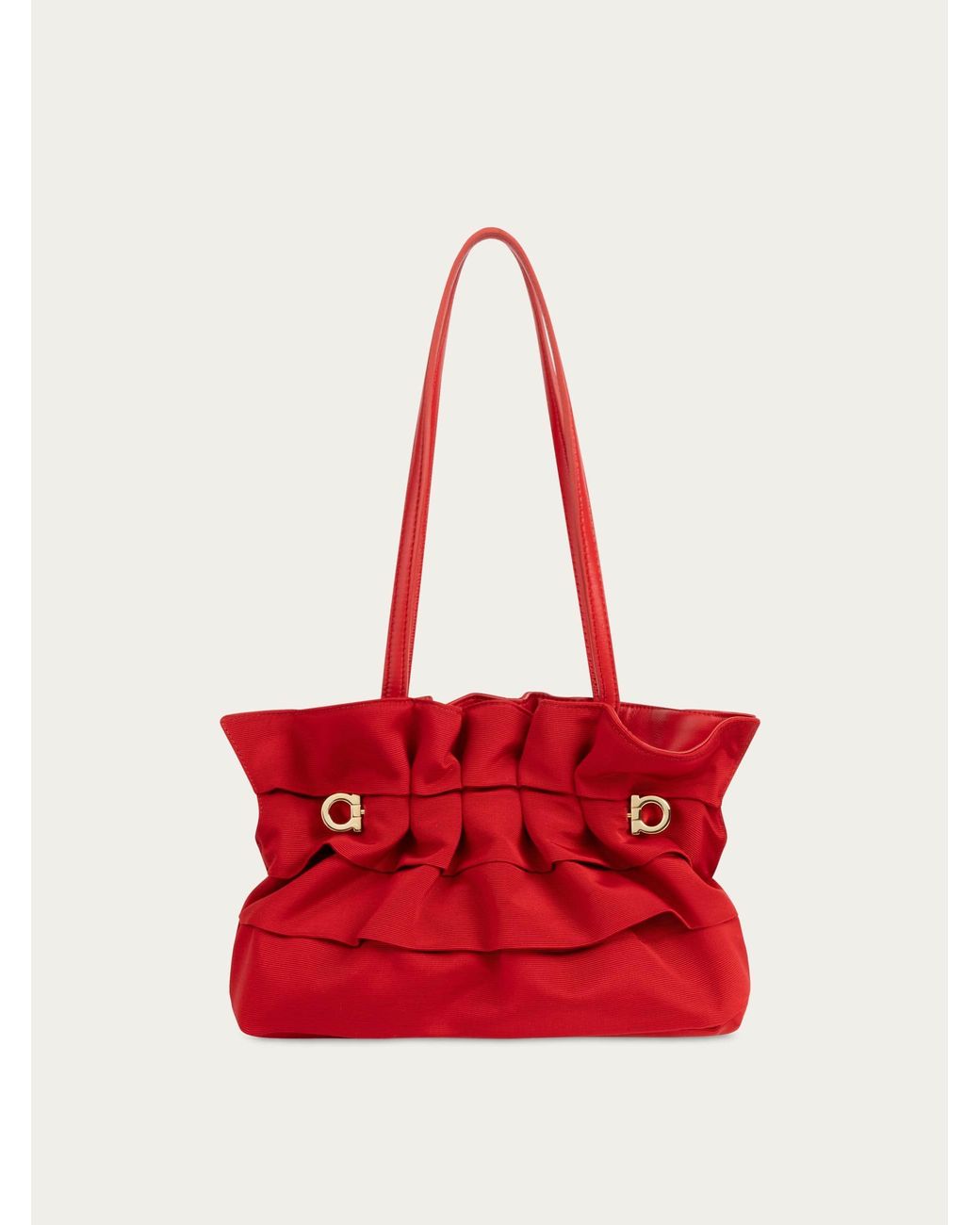 Ferragamo Red Soft-Bag (S)
