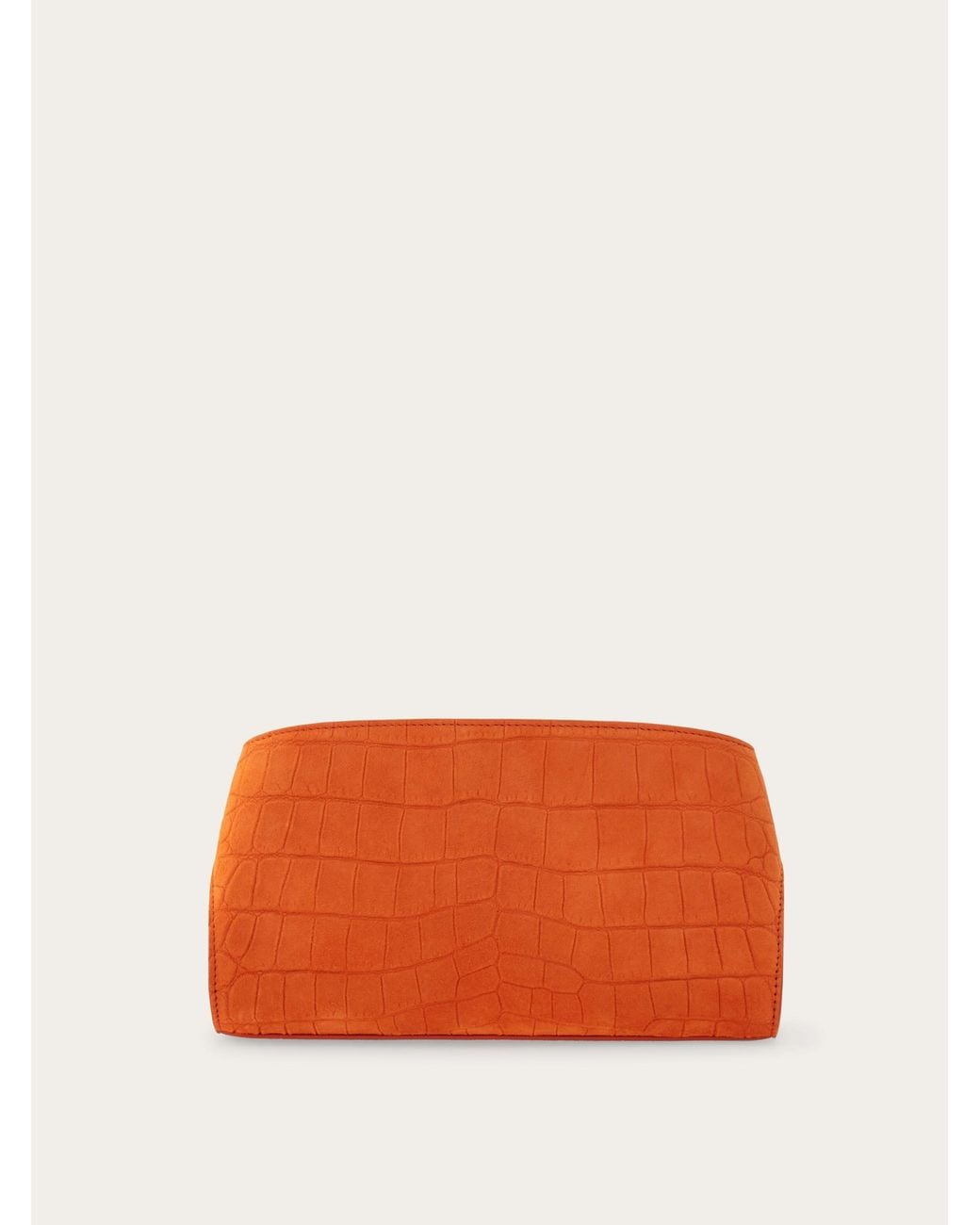 Ferragamo Orange Hug Mini Crossbody Bag