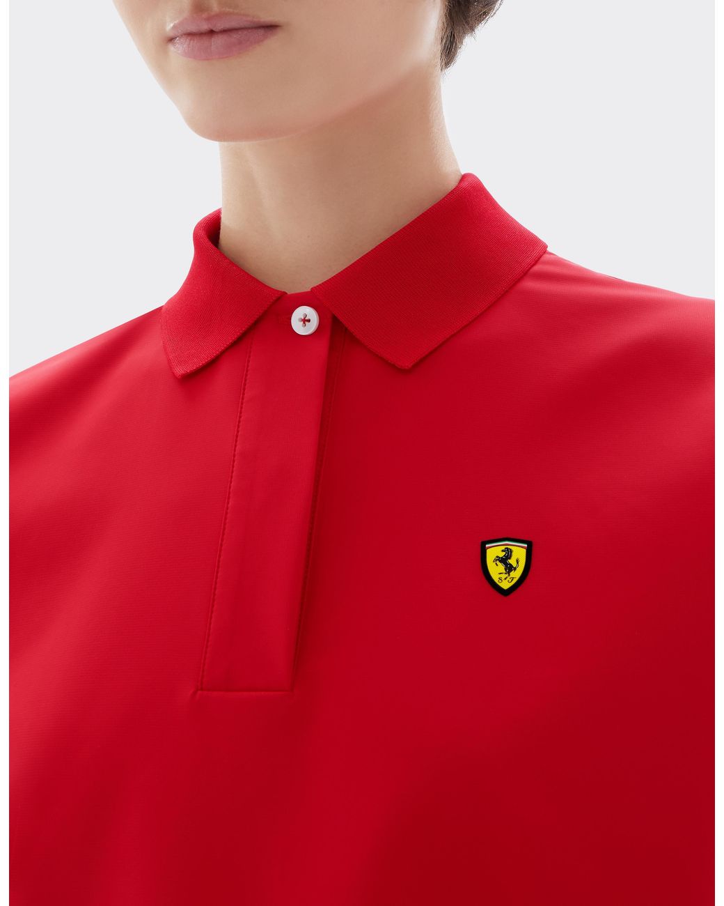 Ferrari Red Scuderia Polo Dress