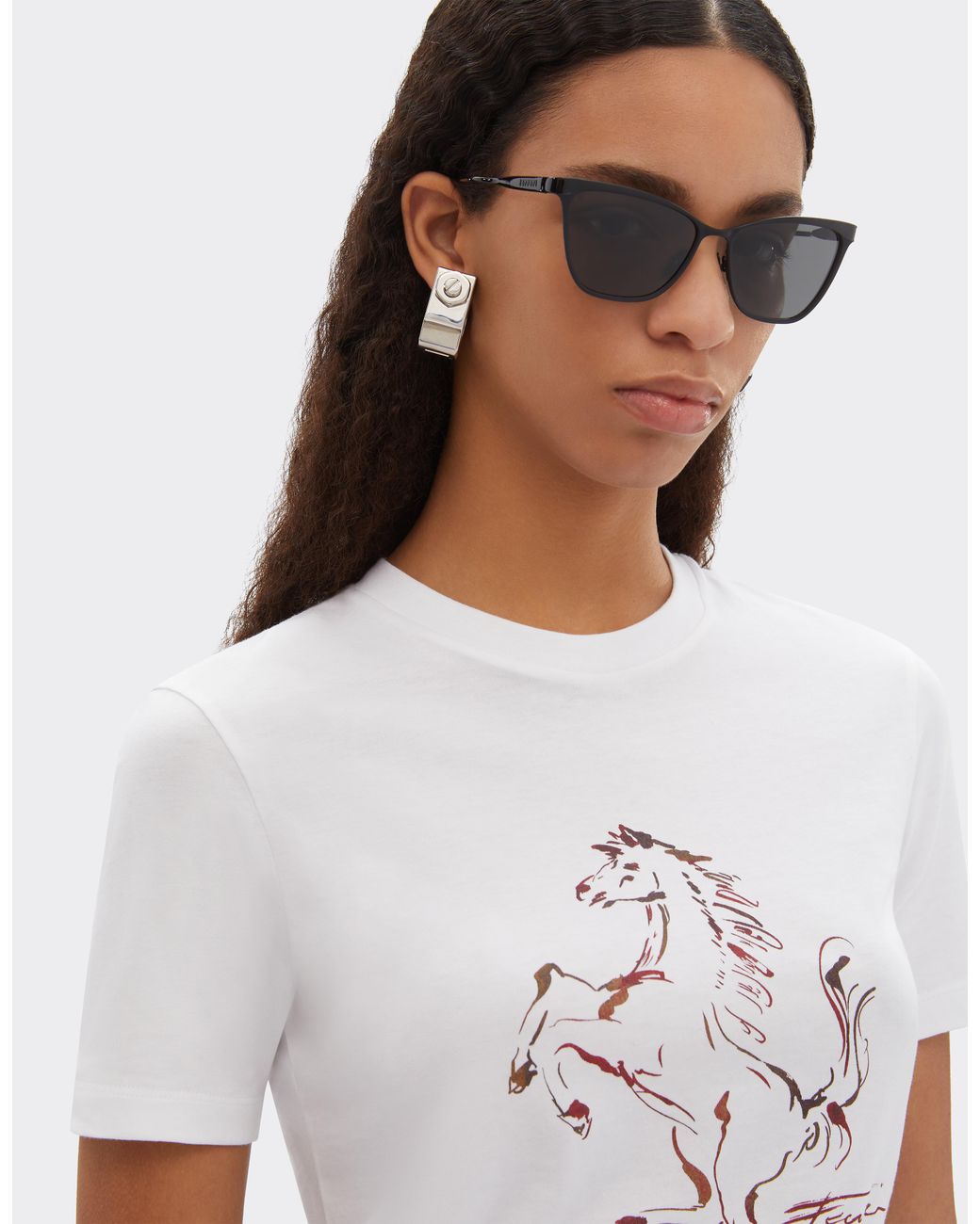 Ferrari Gray Sunglasses