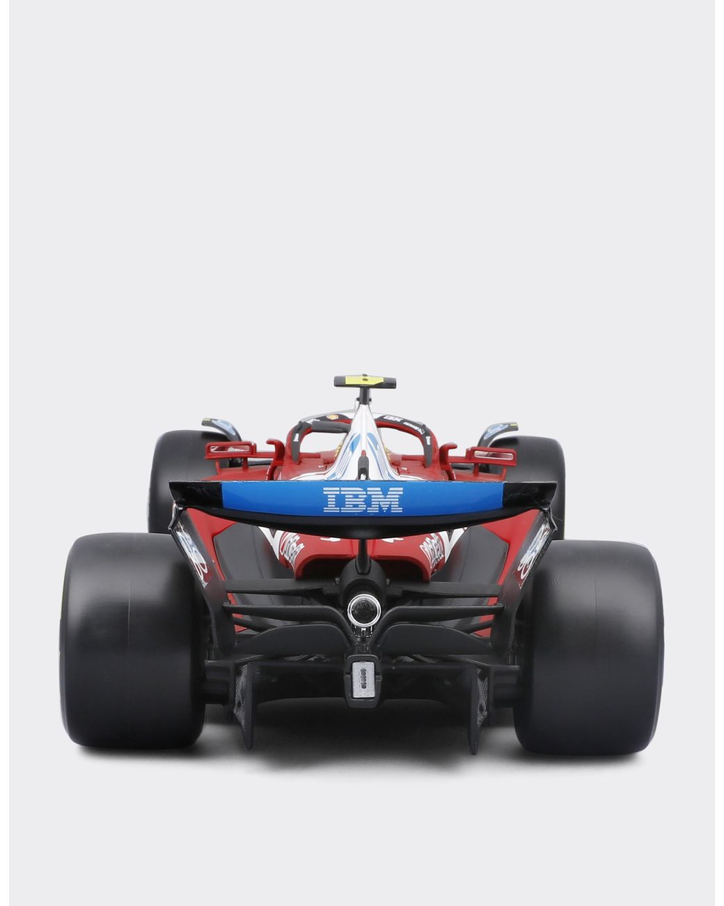 Ferrari White 1:18 Scale Sf-25 Hamilton Model