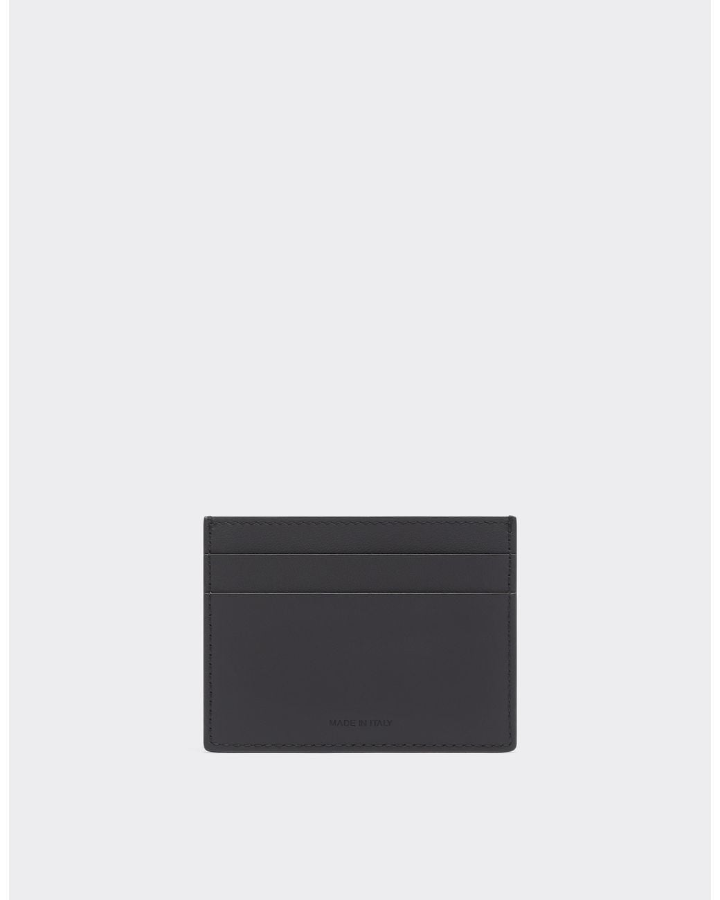 Ferrari White Second Life Leather Card Holder