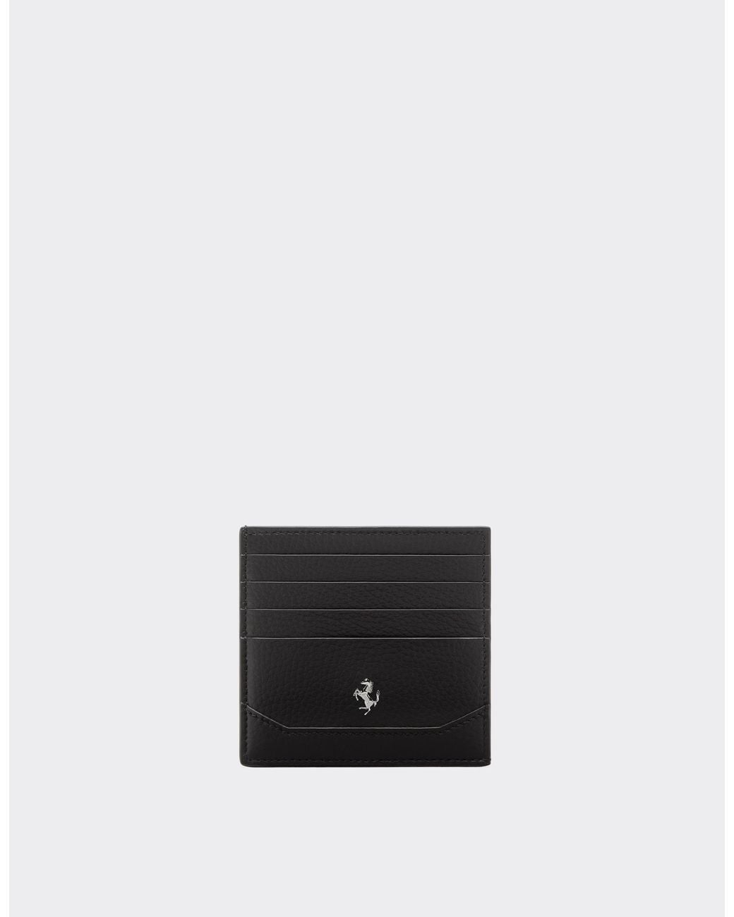Ferrari White Gt Soft Card Holder